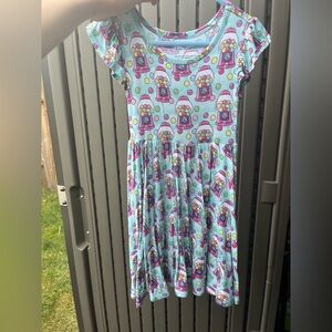 Posh Peanut Bubblegum Print Bamboo Dress